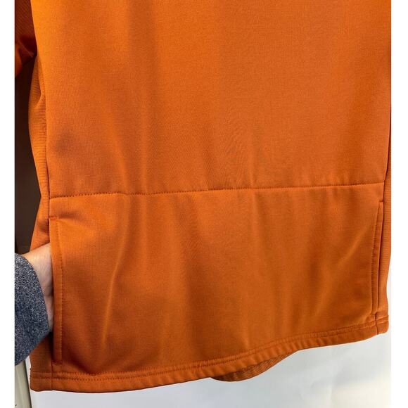 Longhorn Apparel Unisex Orange M Logo Sweater Hoodie Pouch Pocket - Picture 7 of 10